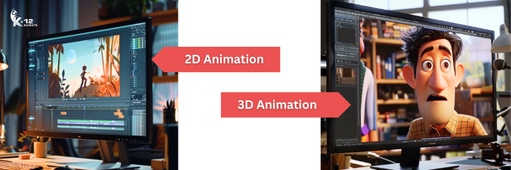 Discovering 2D and 3D Animation