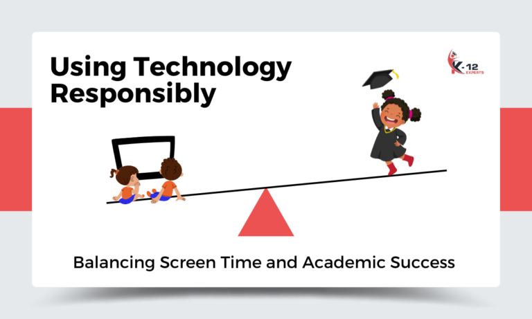 Read more about the article Using Technology Responsibly: Balancing Screen Time and Academic Success